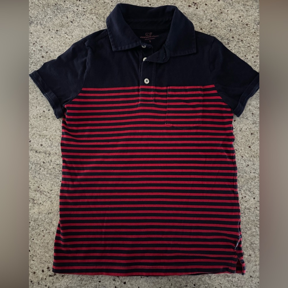 Boys Vineyard Vines Jersey Polo